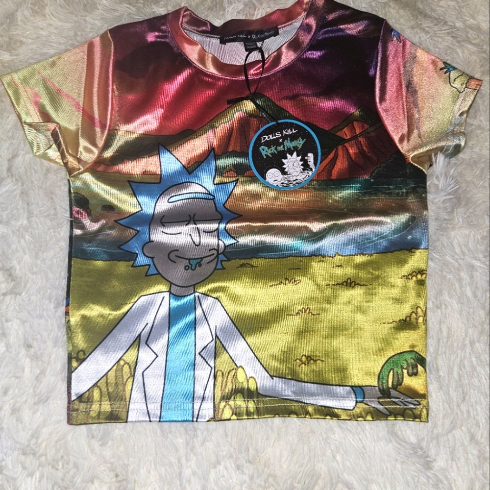 Rick & Morty Baby Tee